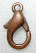 10mm Red Bronze Parrot Clasp Pb-free